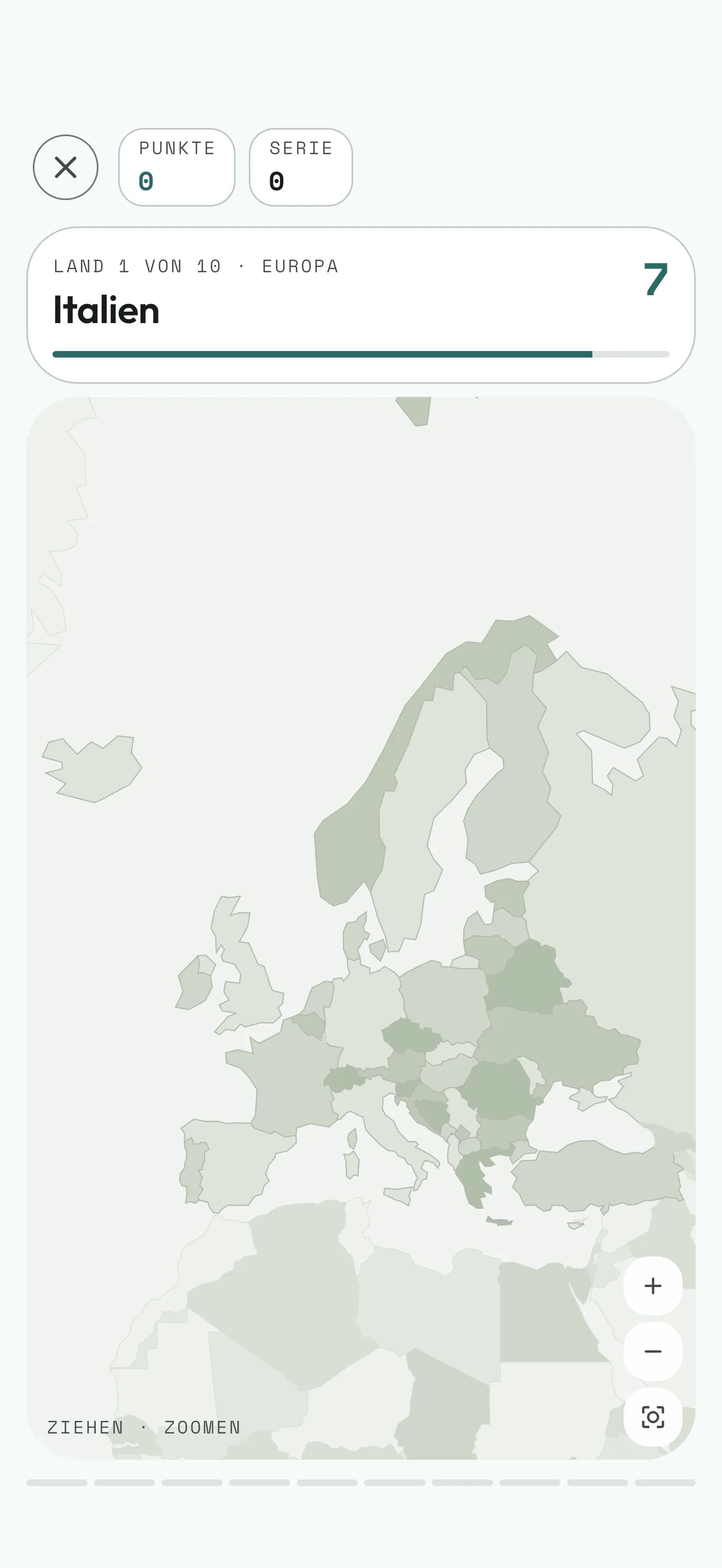 L&auml;nder Raten Screenshot 2