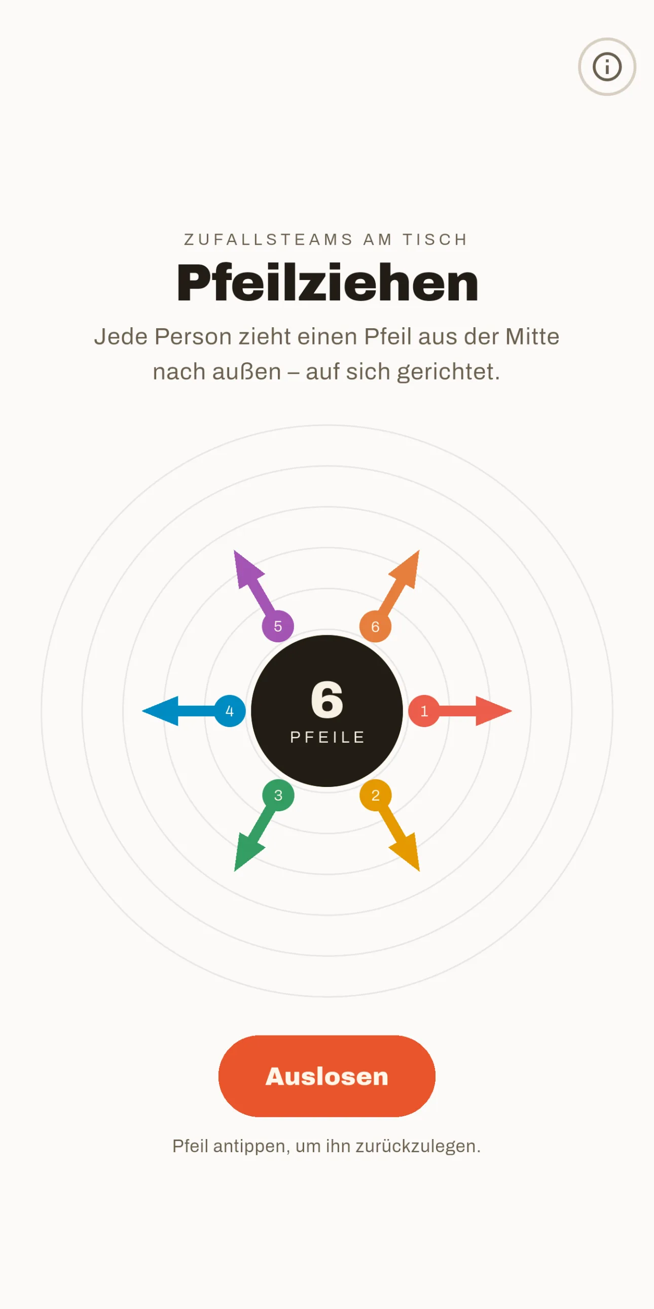 Pfeilziehen Screenshot 1
